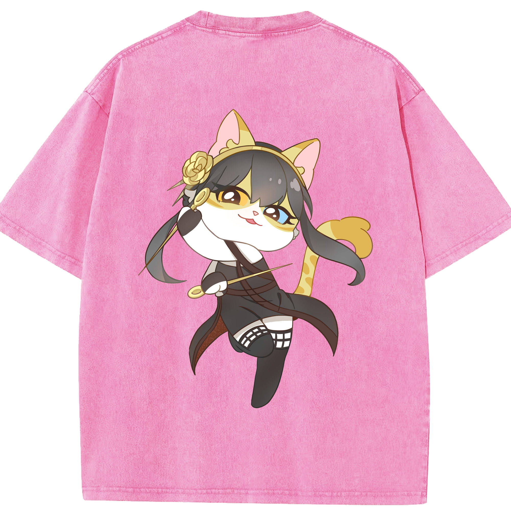 （画像用） SPY×FAMILY间谍家家酒 綿100% ヴィンテージ風 半袖Tシャツ（背面プリント）